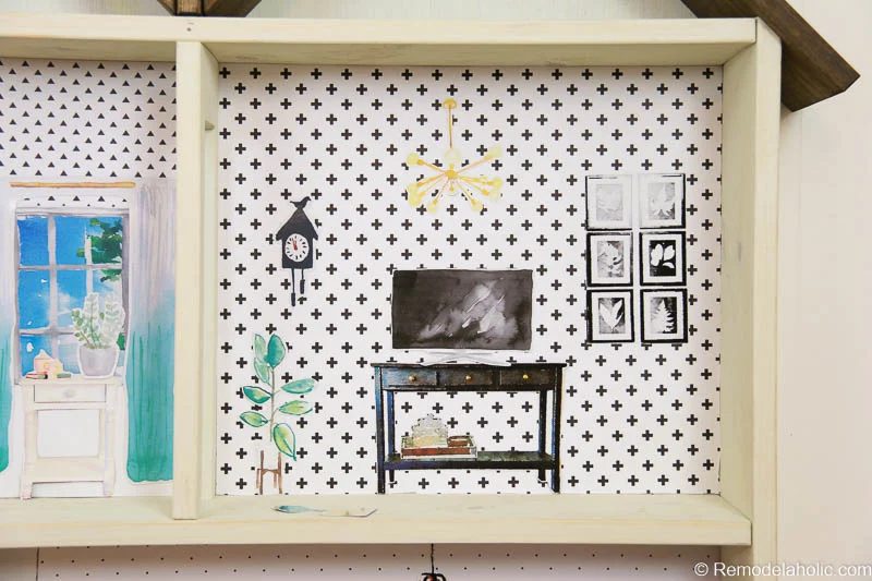 Dollhouse With Building Plan And Free Printables 16
