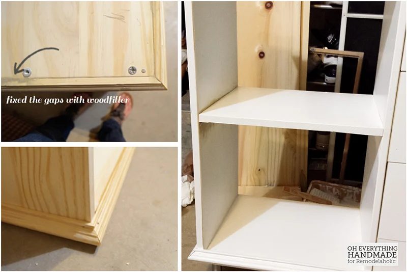 IKEA RAST method 101- attaching border and shelving