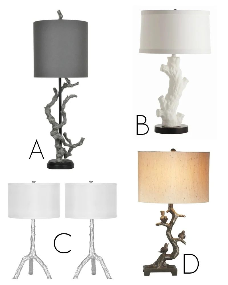 Tree Branch Inspired Lamps via Bekob.com