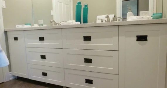 Dramatic Bathroom Makeover
