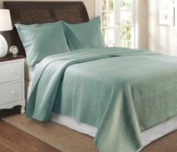 Greenland Home blue quilt, Amazon