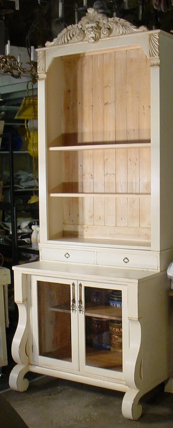 Dresser to Bookcase Furniture Remodel