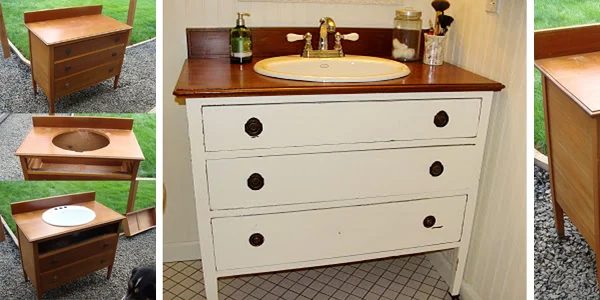 Dresser to Vanity How to