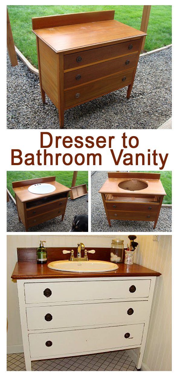 Vanity from an old dresser walkthrough copy