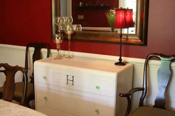 Dresser Turned Buffet; Furniture Revamp!
