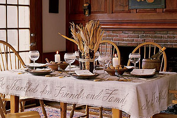 Dressing Your Thanksgiving Table