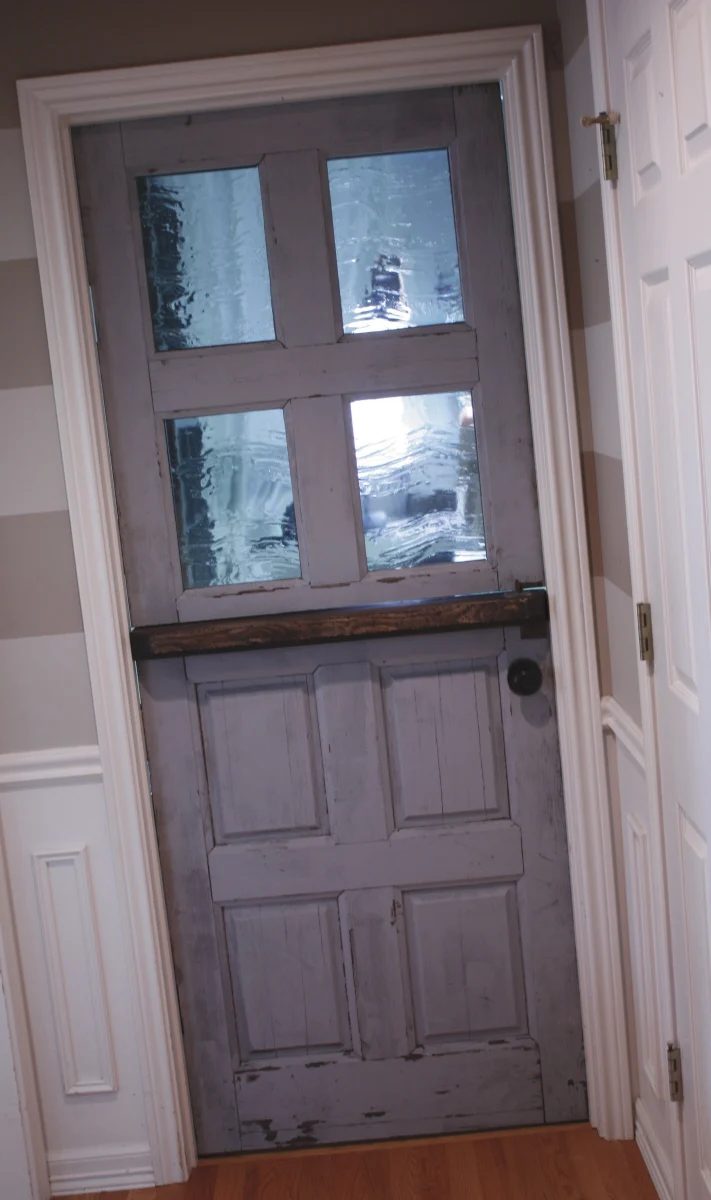 Thrifted door remodel walkthrough by Its the Little Things featured on @Bekob