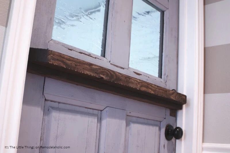 Make a Handmade Dutch Door from an Existing Door