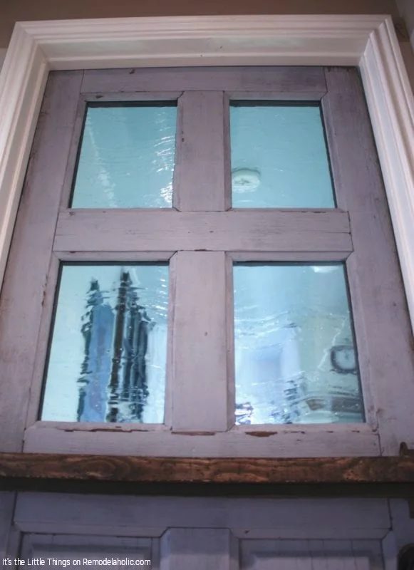 Artisan Glass Transforms Reclaimed Solid Wood Door Into Light Giving Pathway By Its The Little Things Featured On @Bekob