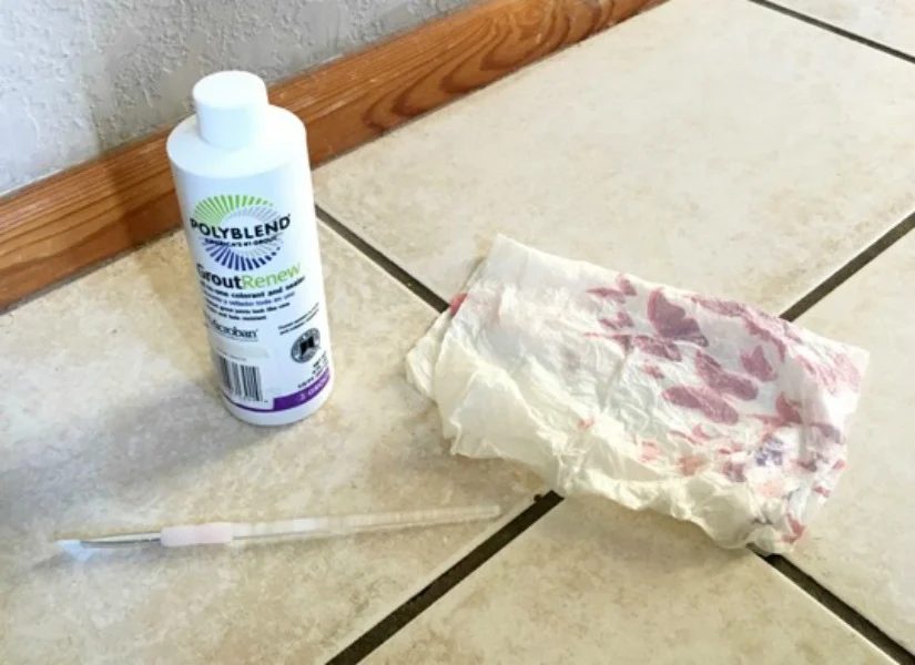 Dye Grout and Refresh a Dated Tile Floor