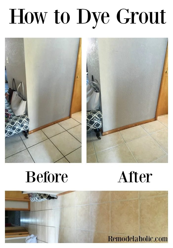 If you're struggling with dated tile, give your floors an straightforward update! It's direct and inexpensive to dye grout to refresh your older tile floor.