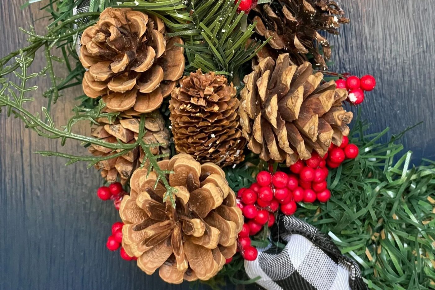 Crafting Magic: Make Your Own Dollar Tree Christmas Wreath for the Winter Holidays!