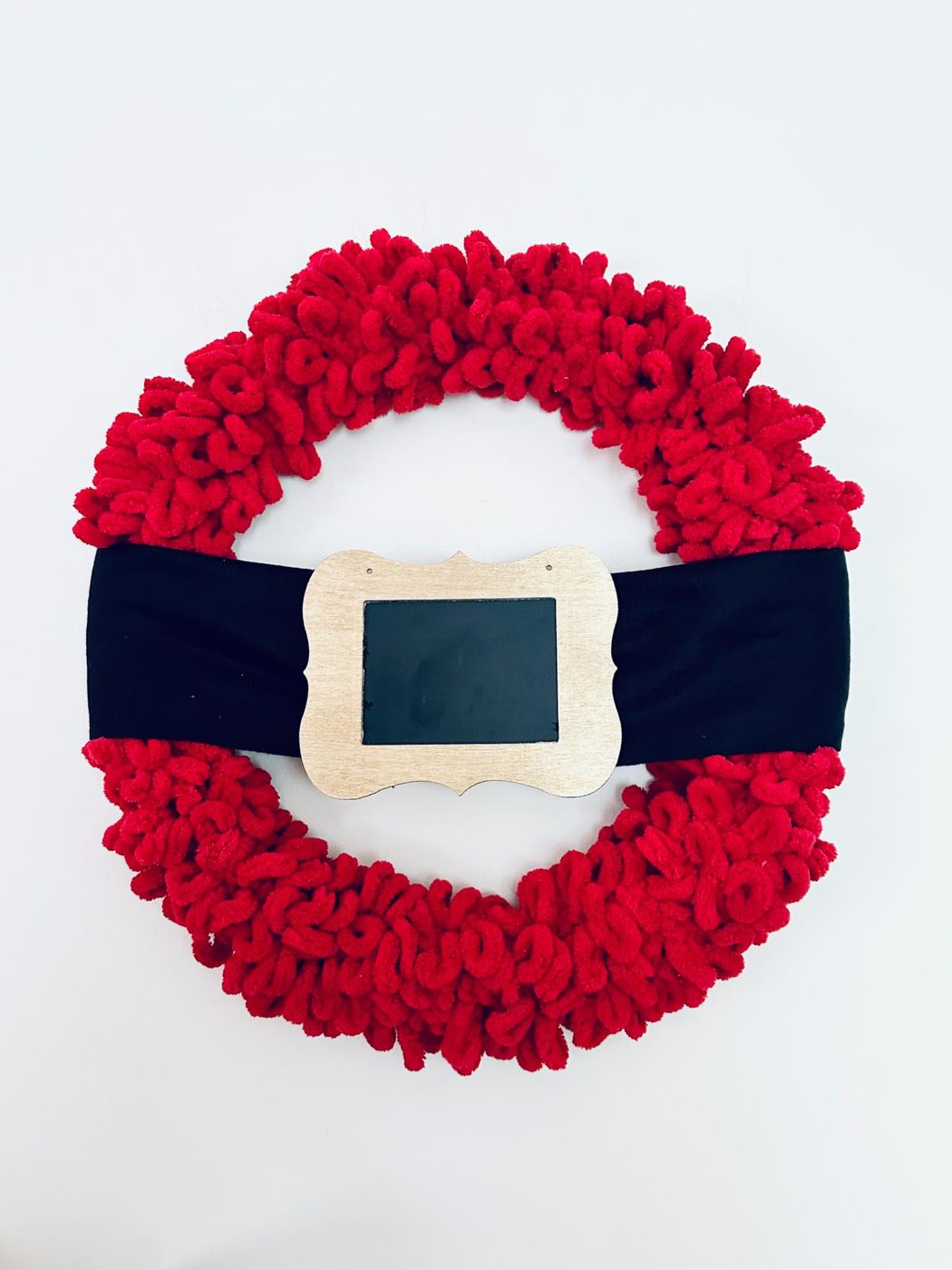 straightforward Handmade Santa Belt Wreath Handmade walkthrough, Bekob (12)