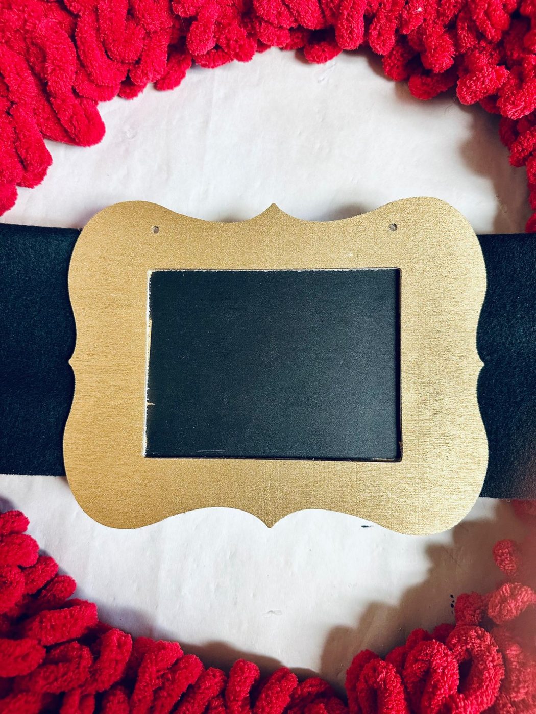 straightforward Handmade Santa Belt Wreath Handmade walkthrough, Bekob (11)