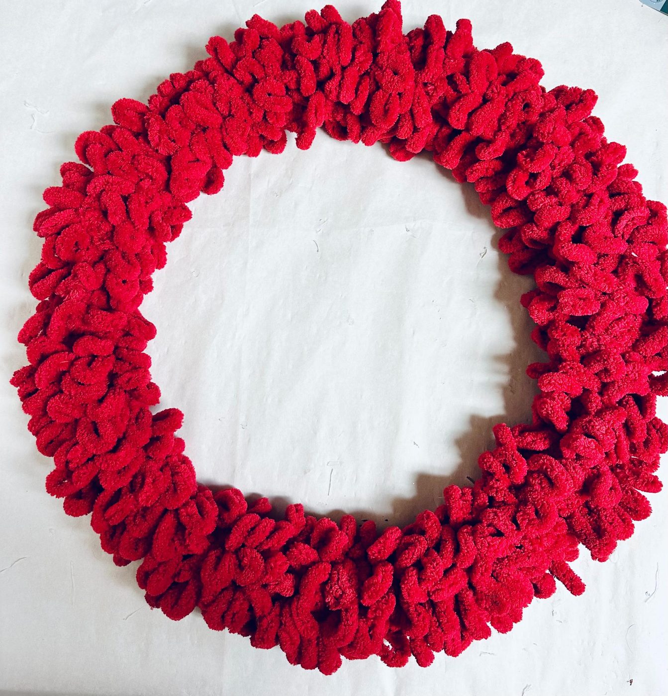 straightforward Handmade Santa Belt Wreath Handmade walkthrough, Bekob (5)
