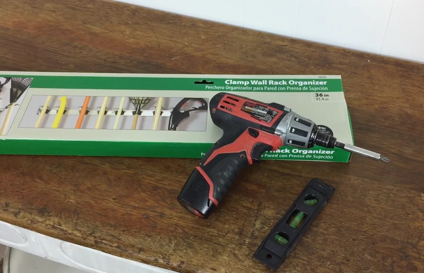 clamp for wall