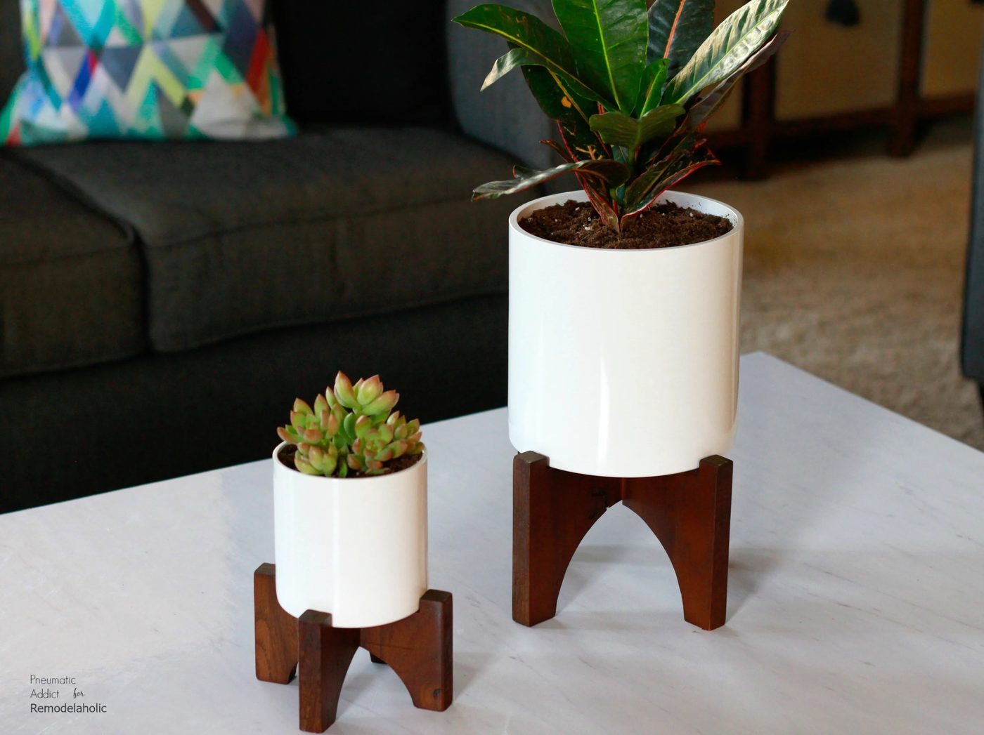 How To Make West Elm Knock Off Planter Wm