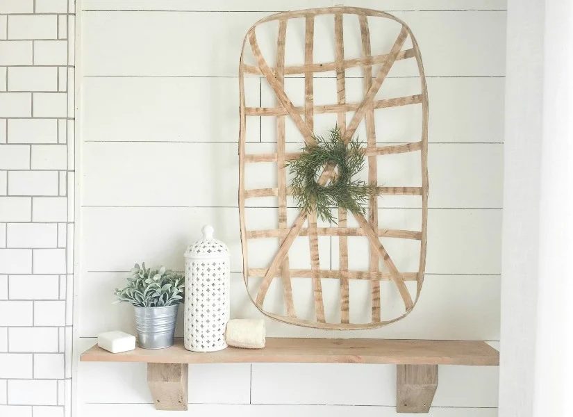 Handmade Rustic Farmhouse Shelves