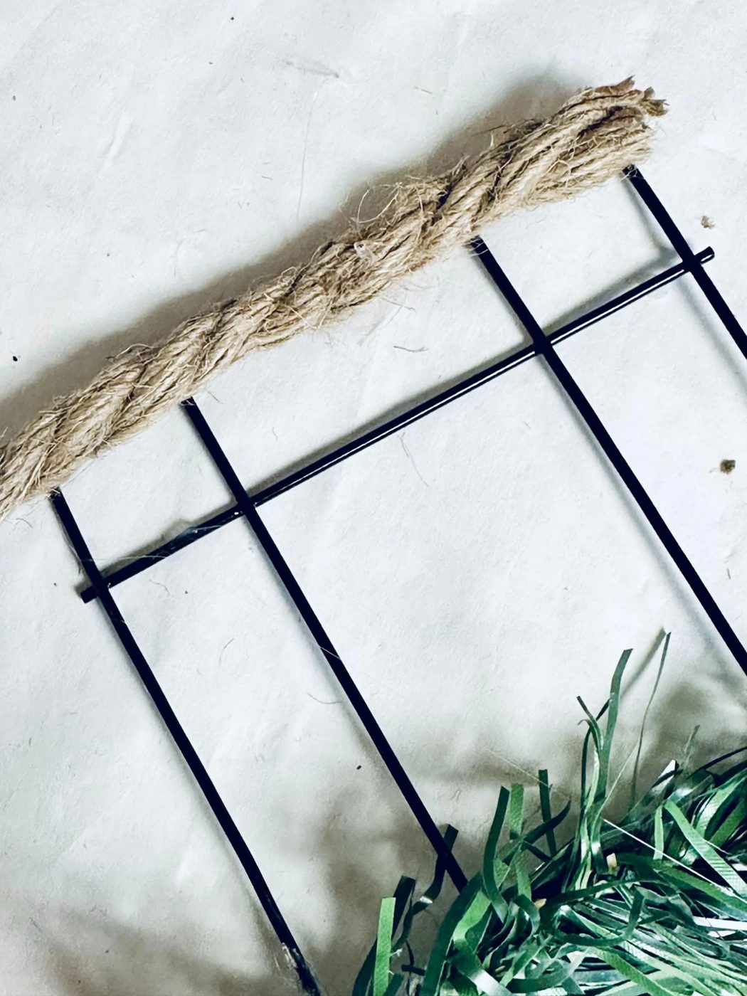 Handmade Dollar Tree Snowman Wreath Rustic Rope, Bekob (11)