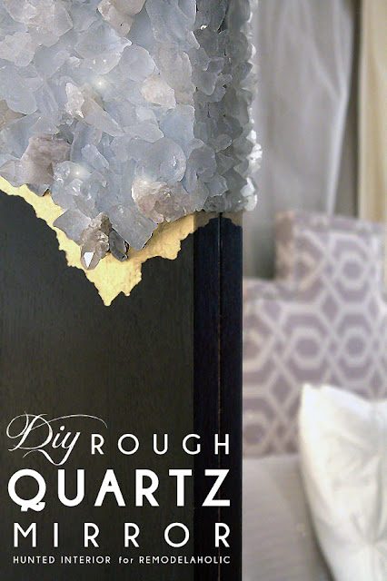 Handmade Rough Quartz Mirror Tutorial2