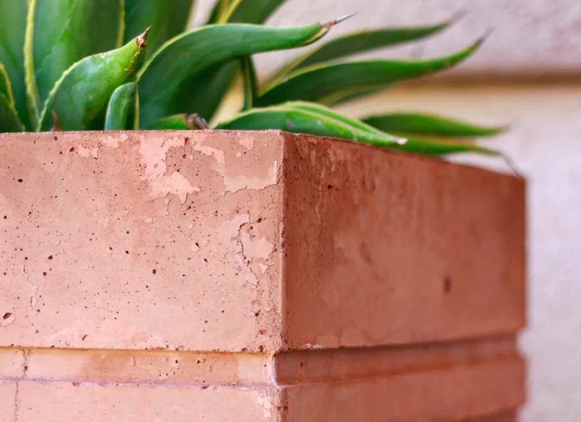 Make a Tall Concrete Planter