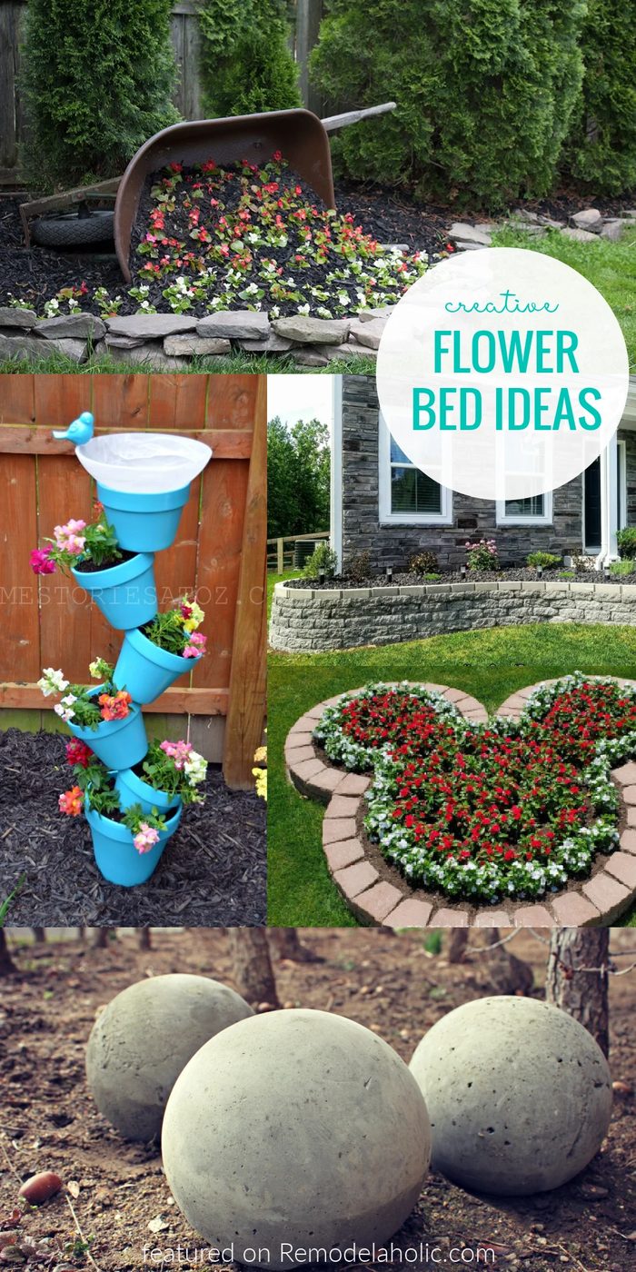 Creative Flower Bed options And Flower Planter options, Bekob