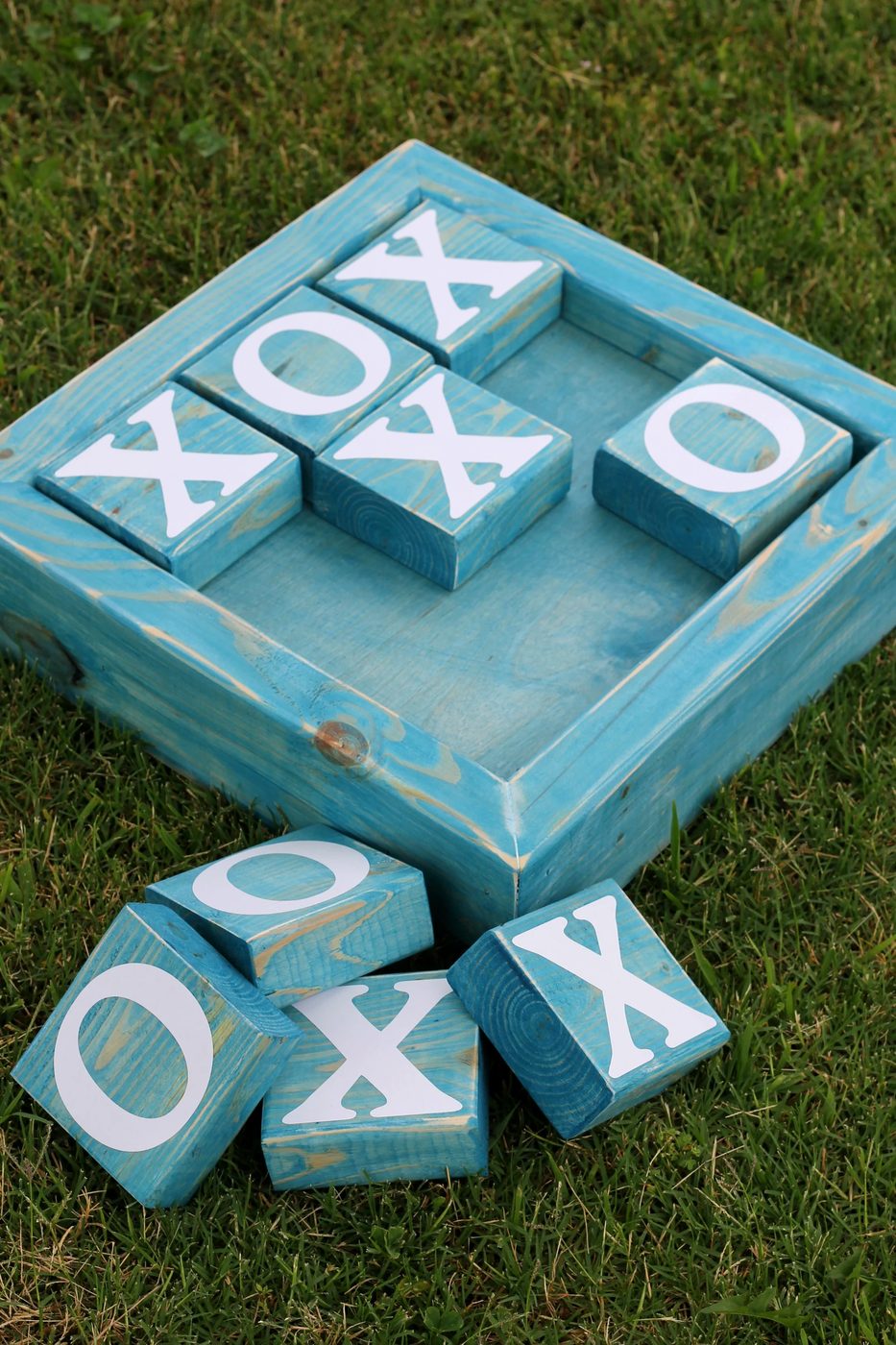 Tic Tac Toe Board At GingerSnapCrafts.com