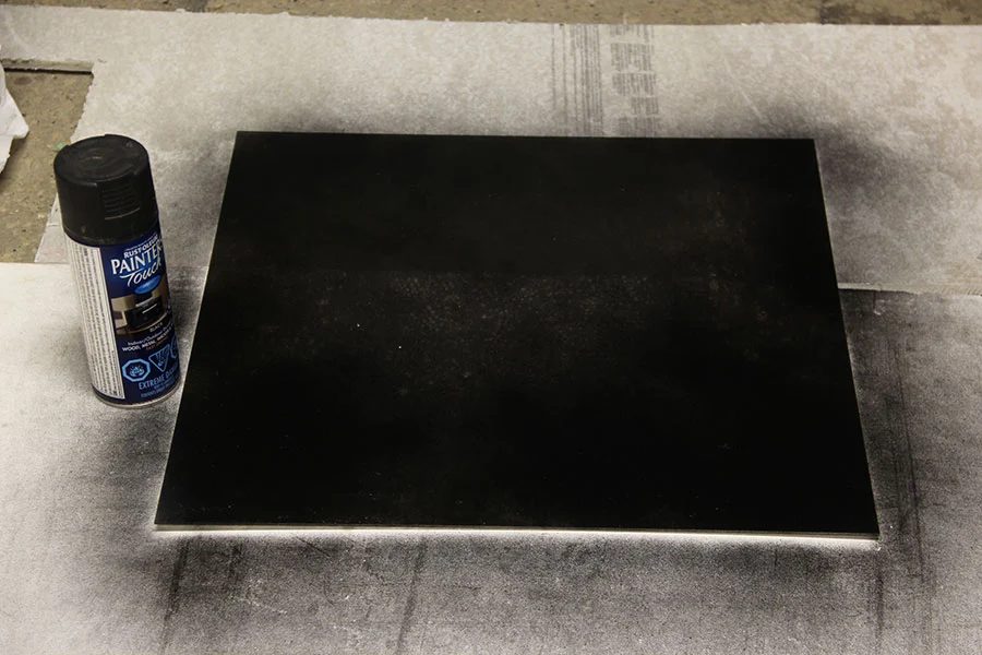 Diy Antique Mirror Blackpaint