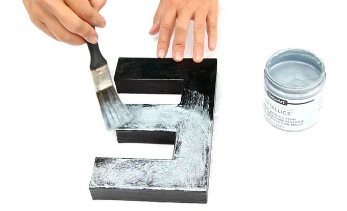 Diy Faux Zinc Letters Apieceofrainbow (16)