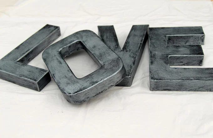 Diy Faux Zinc Letters Apieceofrainbow (6)