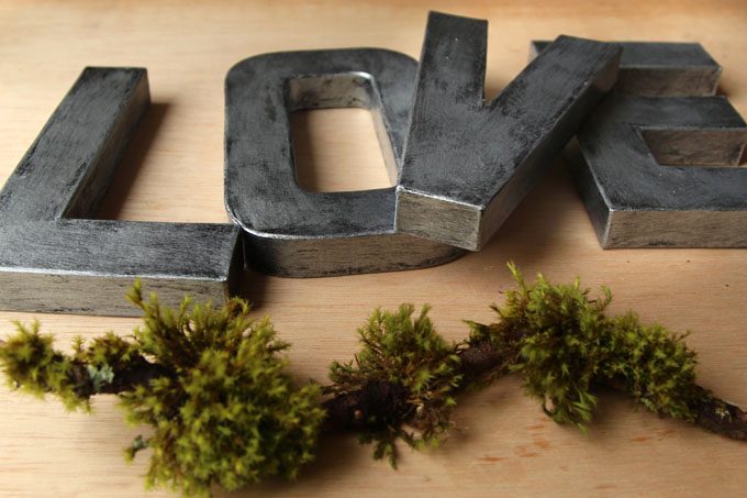 Diy Faux Zinc Letters Apieceofrainbow (12)