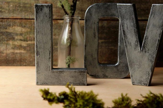 Diy Faux Zinc Letters Apieceofrainbow (11)