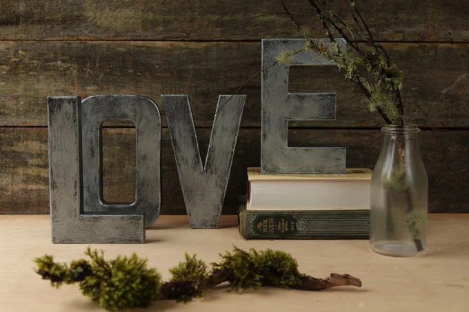 Diy Faux Zinc Letters Apieceofrainbow (13)
