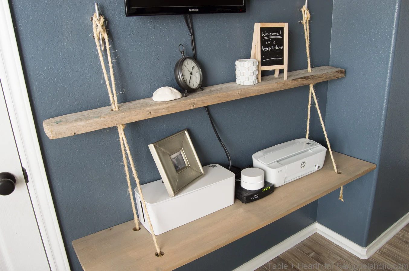 Nautical Rope Shelves Tableandhearth 22