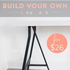 Build Your Own Ikea Desk