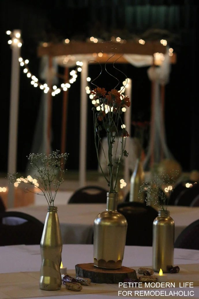 The well fitted straightforward light stands for your next garden party, indoor wedding, or shower!