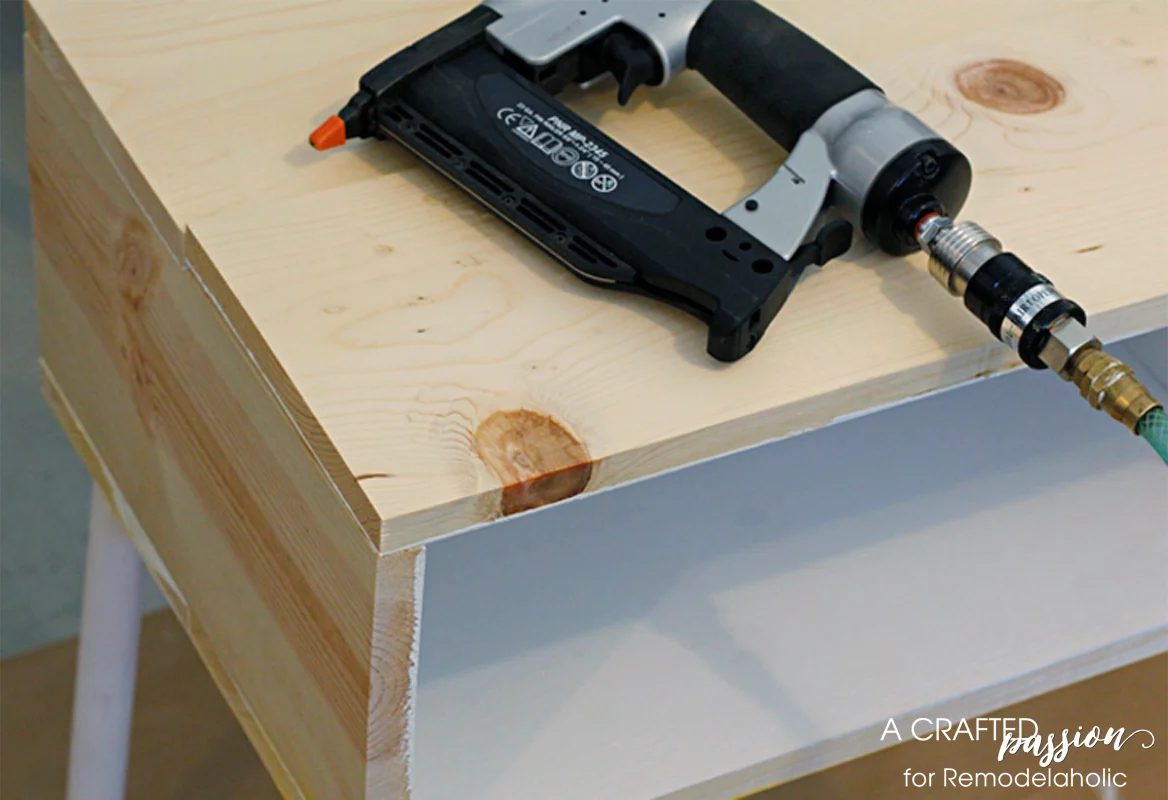 Build a hand crafted modern side table by A Crafted Passion featured on @Bekob