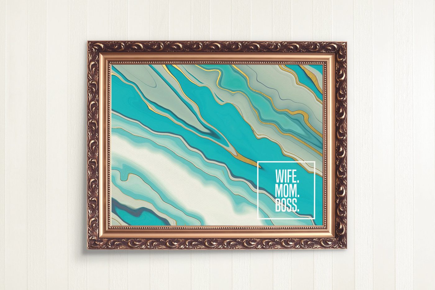 Agate Print Mockup
