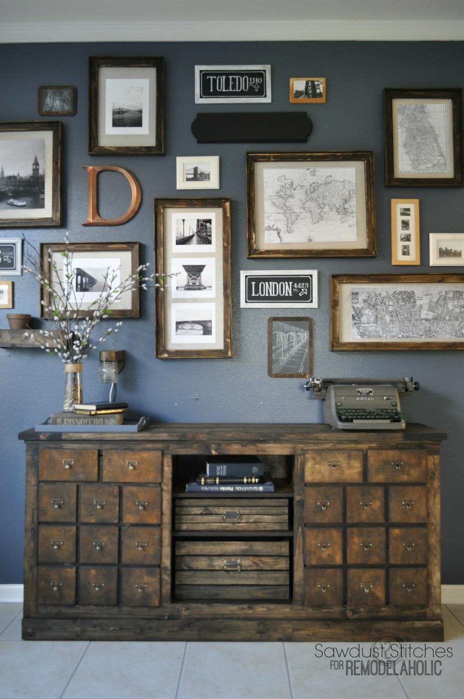Diy Gift option, Handmade Wood Picture Frame And Printable Wall Art @Bekob