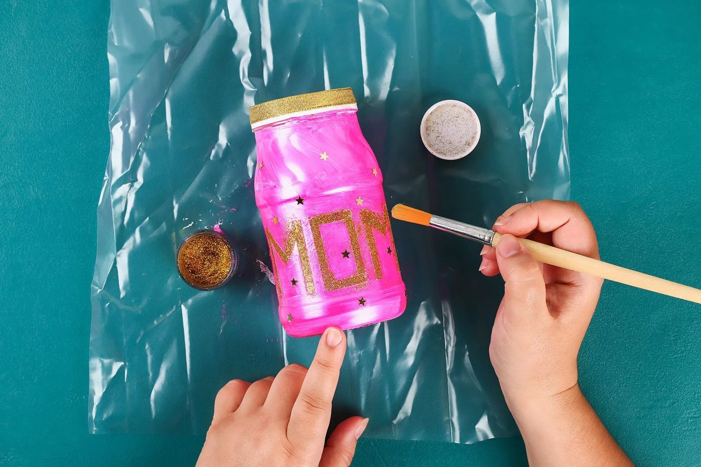 Mason Jar Painting
