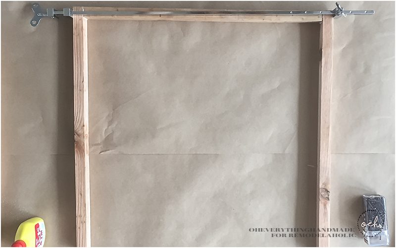 Rustic Wooden Display Glue The Outer Frame First