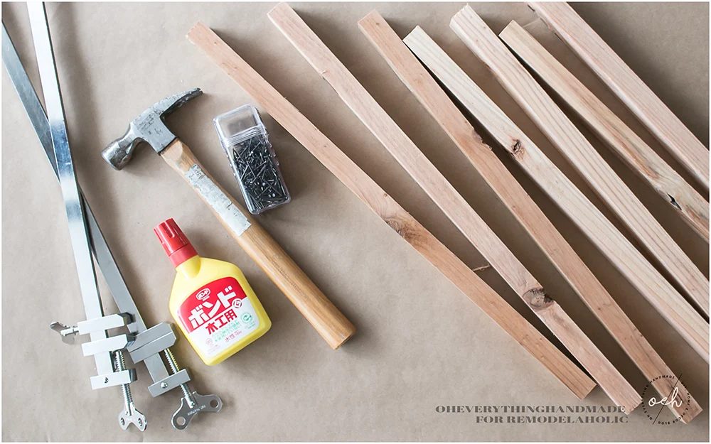 Rustic Wooden Display Material Needed