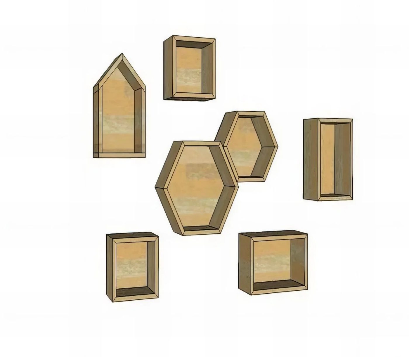 Geometric Display Shelves 768x670 100314