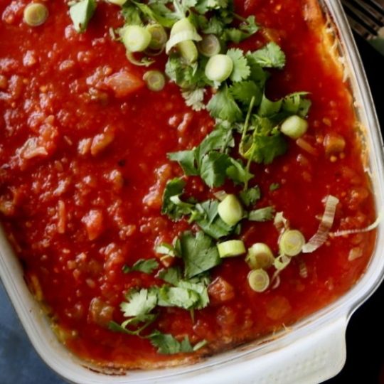Chili Rellenos Casserole