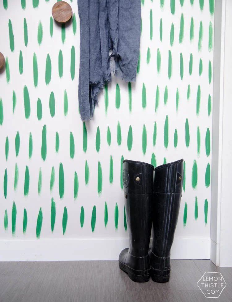 Brush Stroke Wall