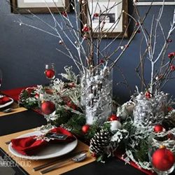 pottery barn table setting