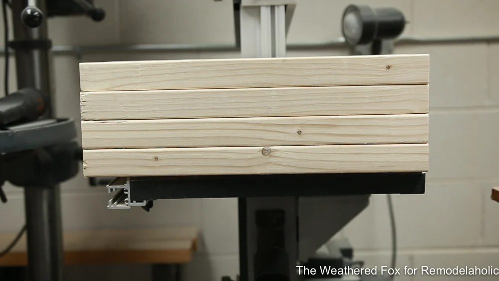 How to make a wooden bench, straightforward Outdoor Farmhouse Bench The Weathered Fox 11