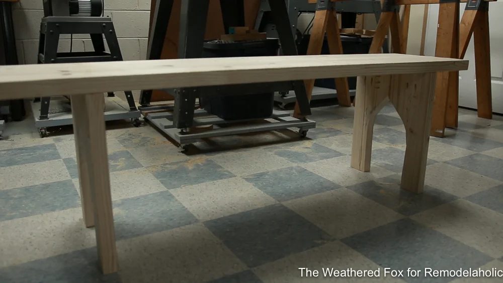 how to make an Outdoor Bench, The Weathered Fox on Bekob