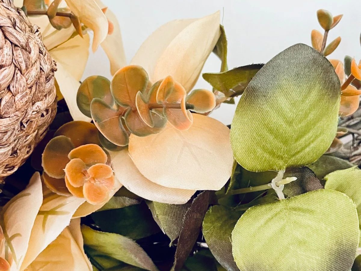 Farmhouse Dollar Tree Fall Wreath, Bekob