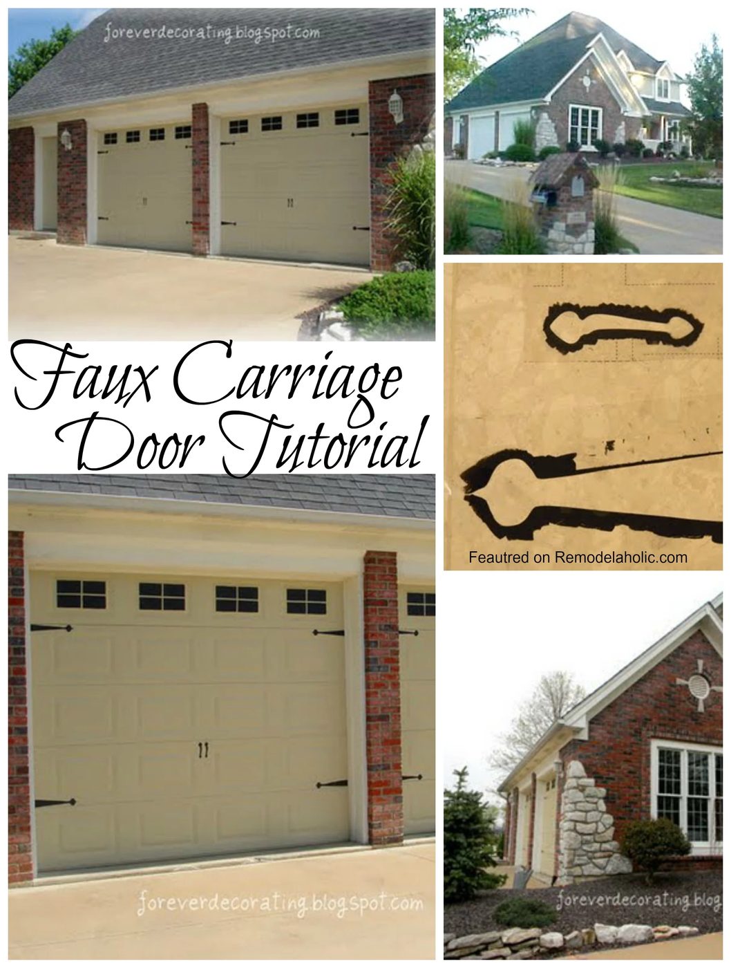 Faux Carriage Door walkthrough